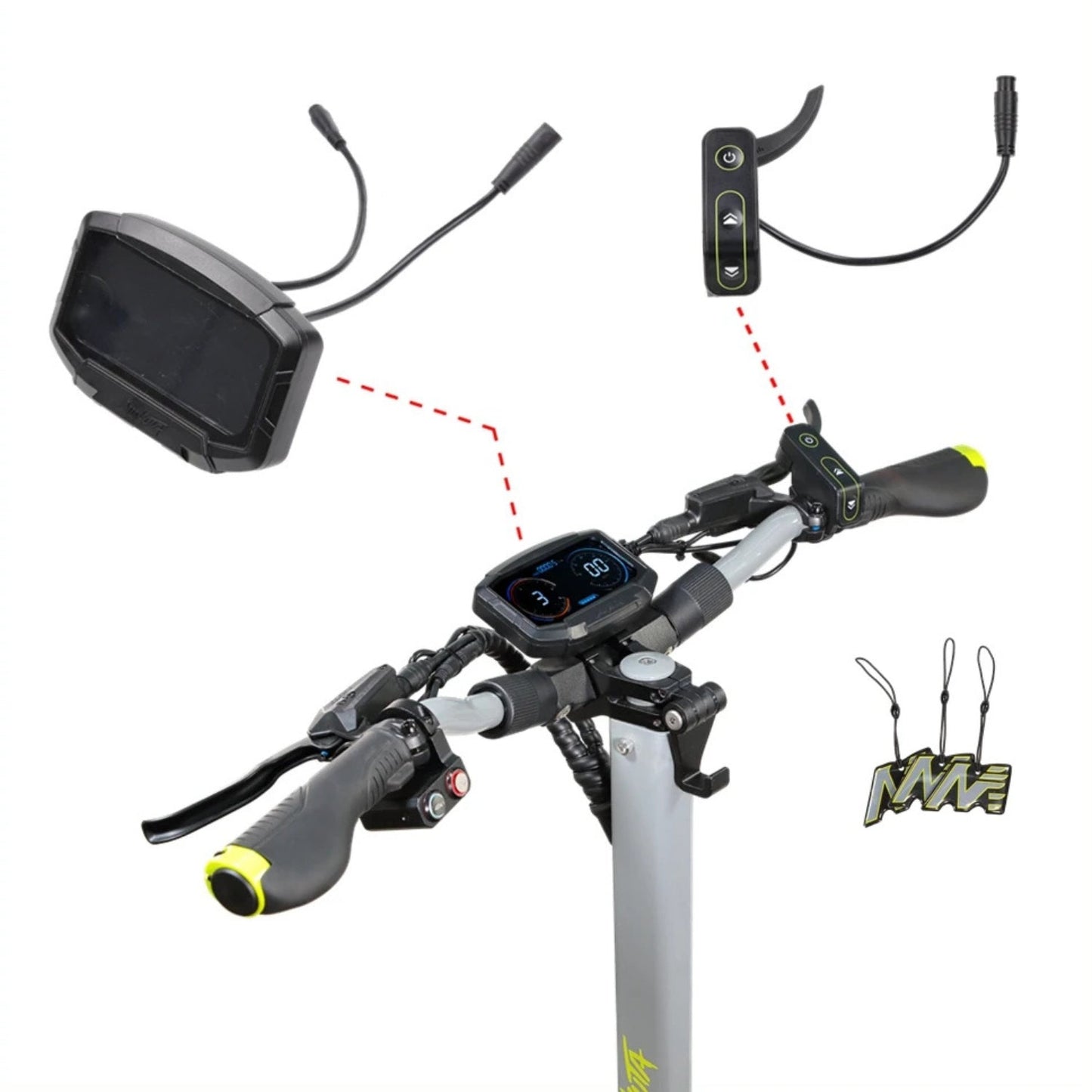 Display, Gashebel & NFC-Karte VSETT 9/9+/10+ & ZERO 8X/10X - Ersatzteil - Wheelyshop