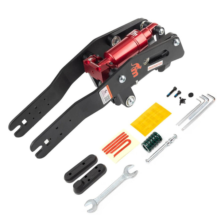 Vorderes Stoßdämpfer-Kit Monorim für Ninebot F20/F25/F30/F40, alle Teile des Sets
