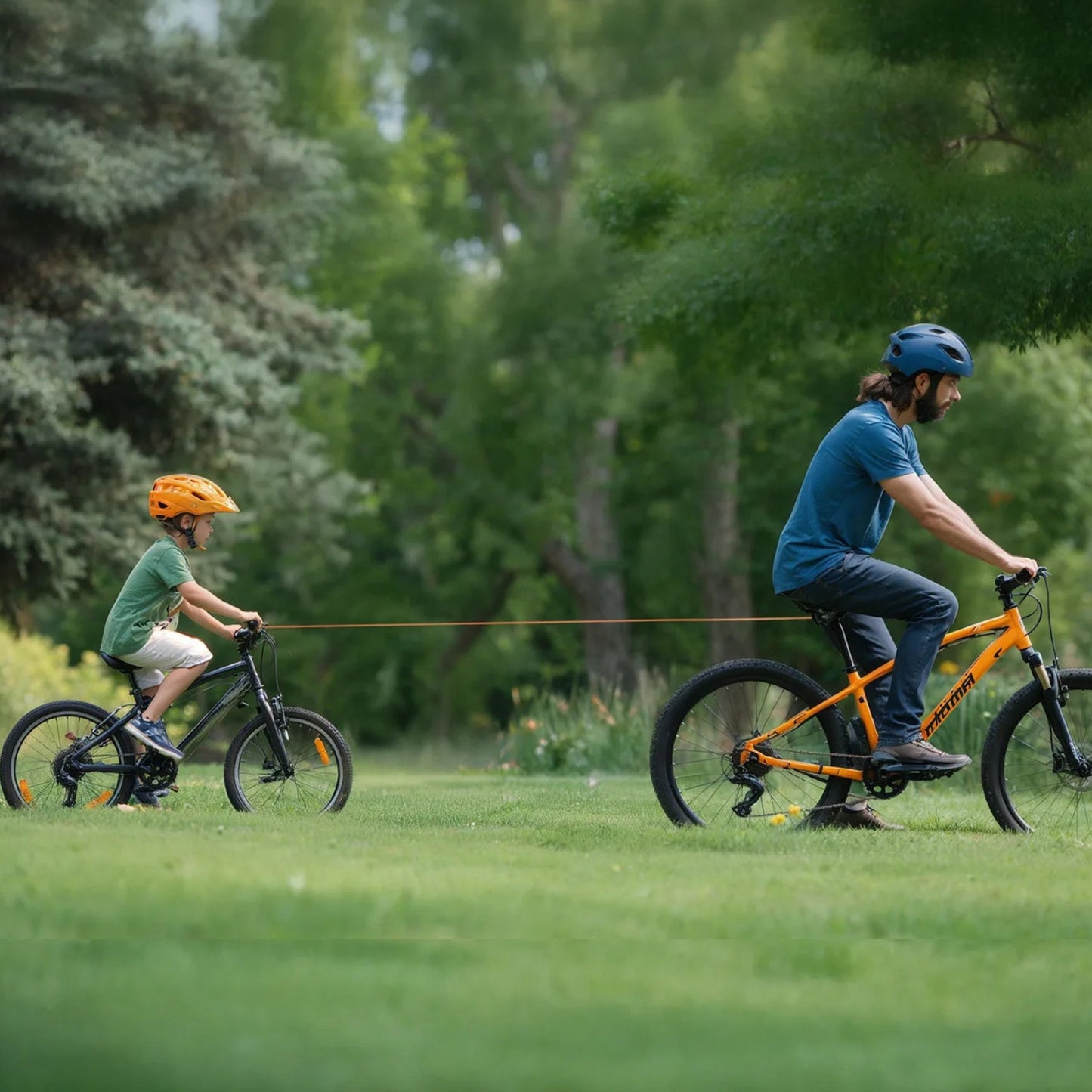 Smarte ausziehbare Fahrrad-Zugleine mit Haken - Zubehör - Wheelyshop