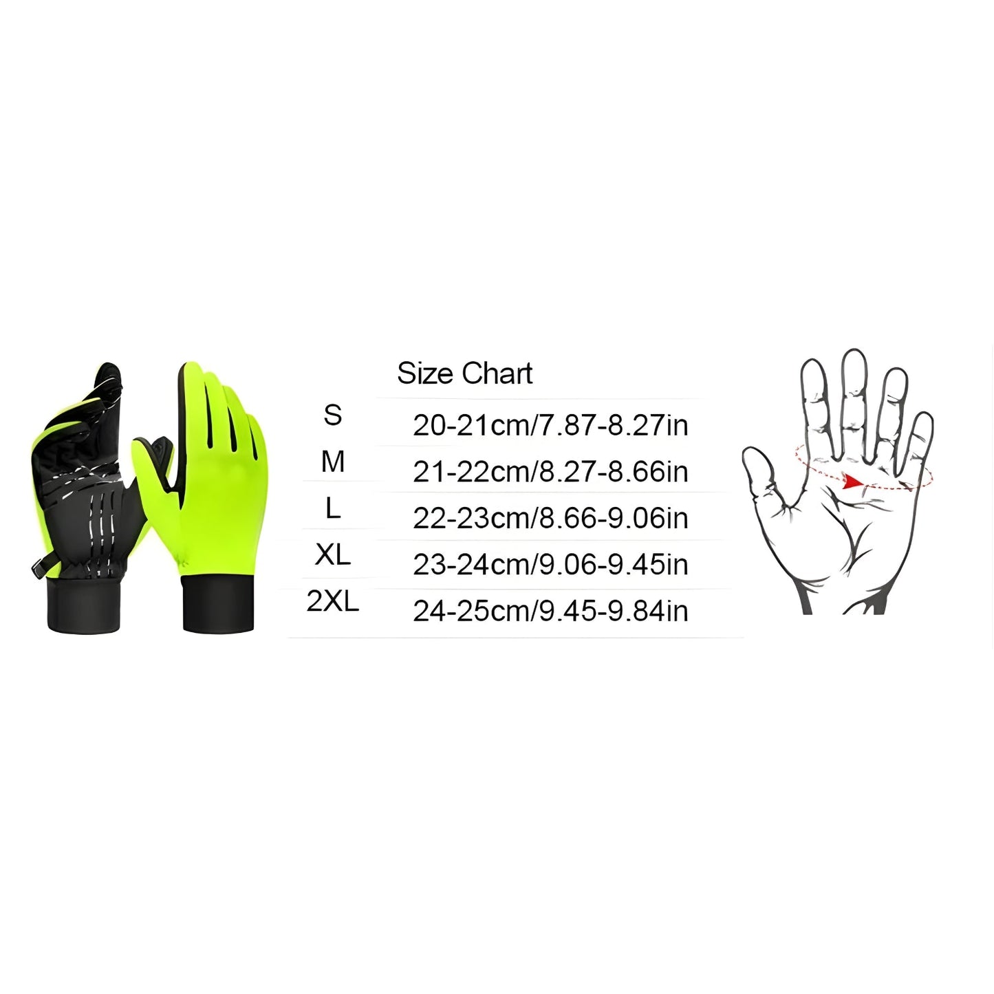 Smarte Handschuhe - Neon - Zubehör - Wheelyshop
