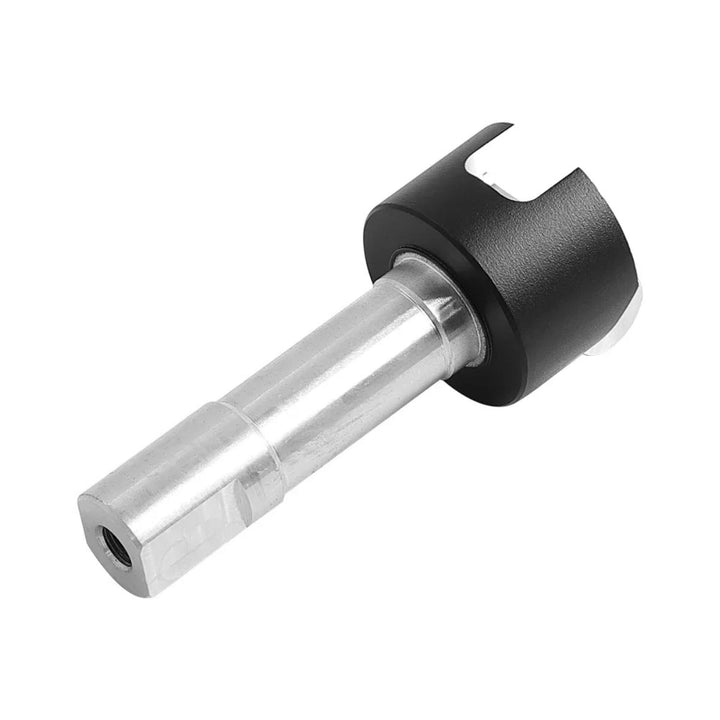 Lenkachse mit Klappmechanismus für INOKIM OX/OXO in Schrägansicht