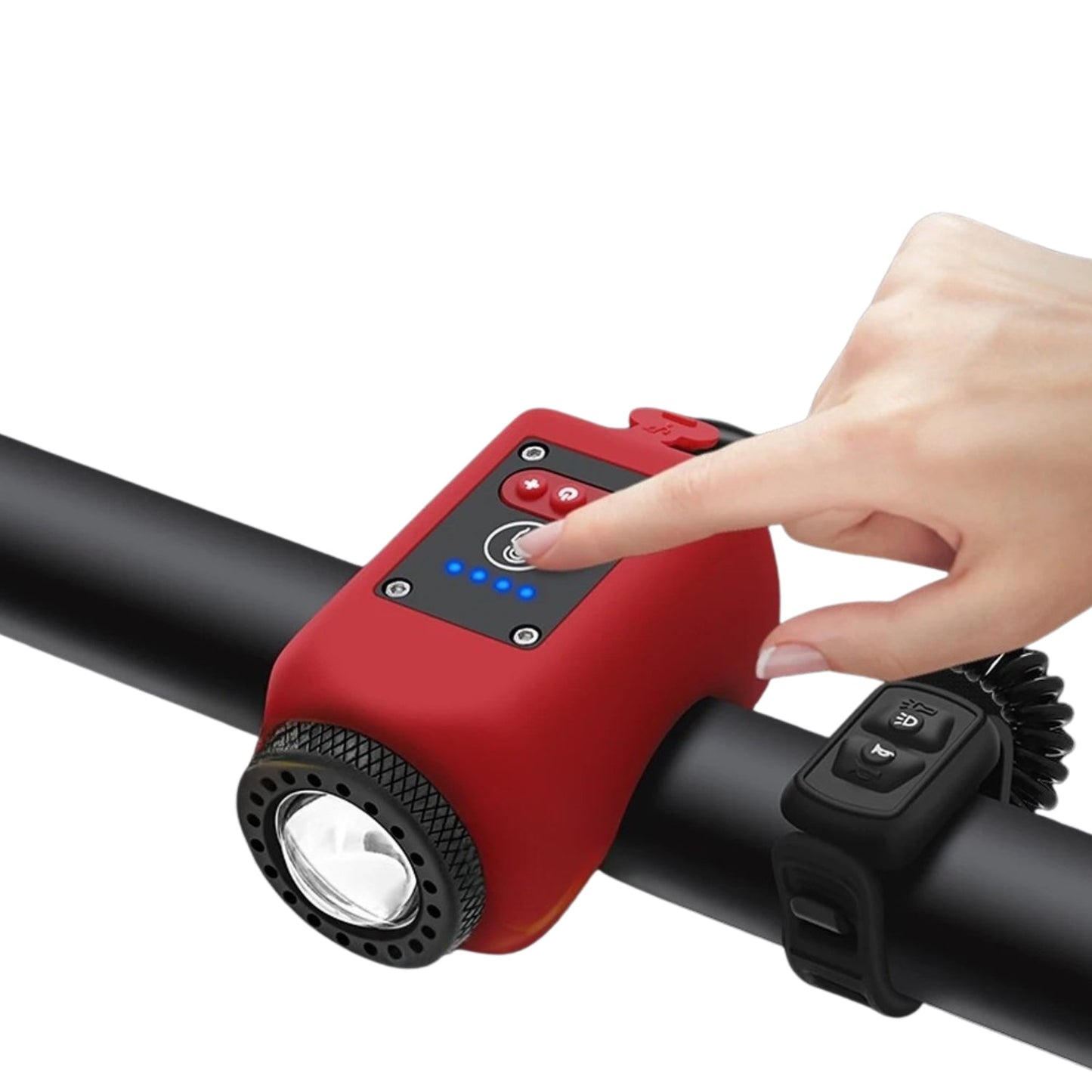 2-in-1 Elektrische Hupe & Frontlicht - Zubehör - Wheelyshop