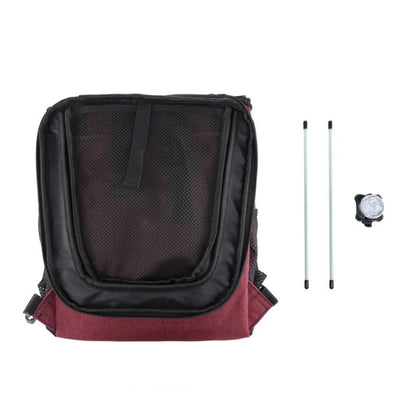 2-in-1 Faltbare Fahrradtasche/Rucksack für Haustiere - Zubehör - Wheelyshop