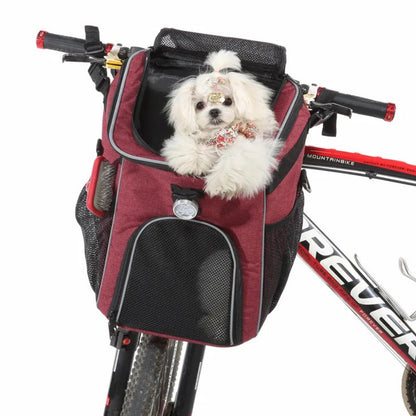 2-in-1 Faltbare Fahrradtasche/Rucksack für Haustiere - Zubehör - Wheelyshop