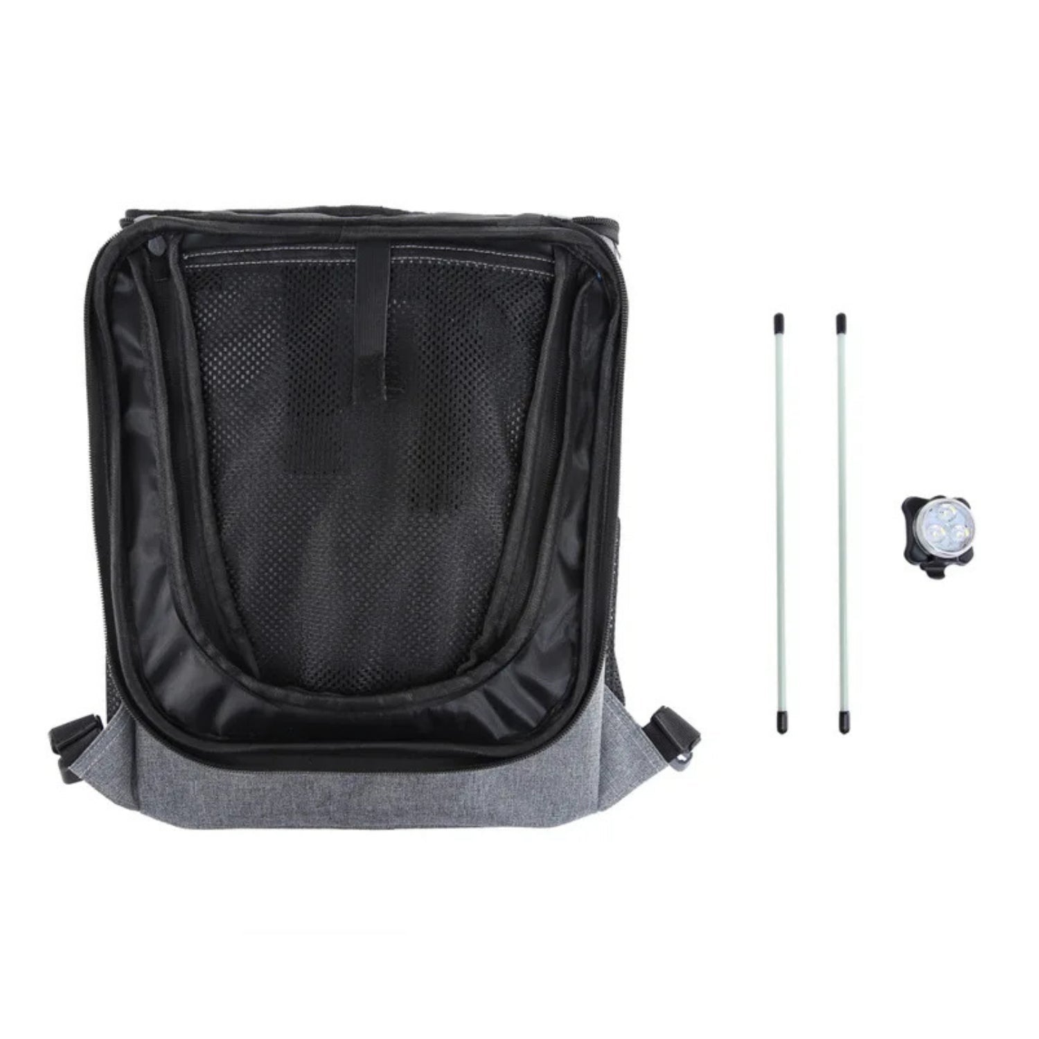 2-in-1 Faltbare Fahrradtasche/Rucksack für Haustiere - Zubehör - Wheelyshop