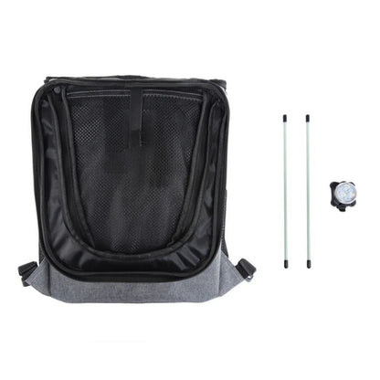 2-in-1 Faltbare Fahrradtasche/Rucksack für Haustiere - Zubehör - Wheelyshop