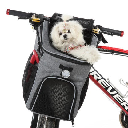 2-in-1 Faltbare Fahrradtasche/Rucksack für Haustiere - Zubehör - Wheelyshop