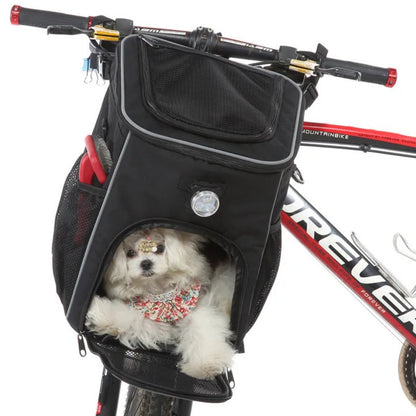 2-in-1 Faltbare Fahrradtasche/Rucksack für Haustiere - Zubehör - Wheelyshop