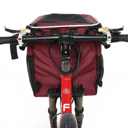 2-in-1 Faltbare Fahrradtasche/Rucksack für Haustiere - Zubehör - Wheelyshop
