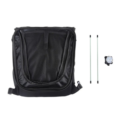 2-in-1 Faltbare Fahrradtasche/Rucksack für Haustiere - Zubehör - Wheelyshop