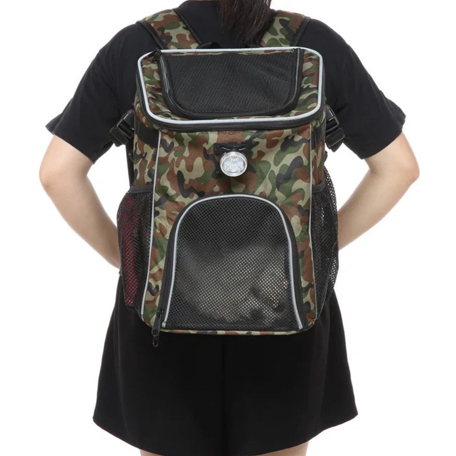 2-in-1 Faltbare Fahrradtasche/Rucksack für Haustiere - Zubehör - Wheelyshop