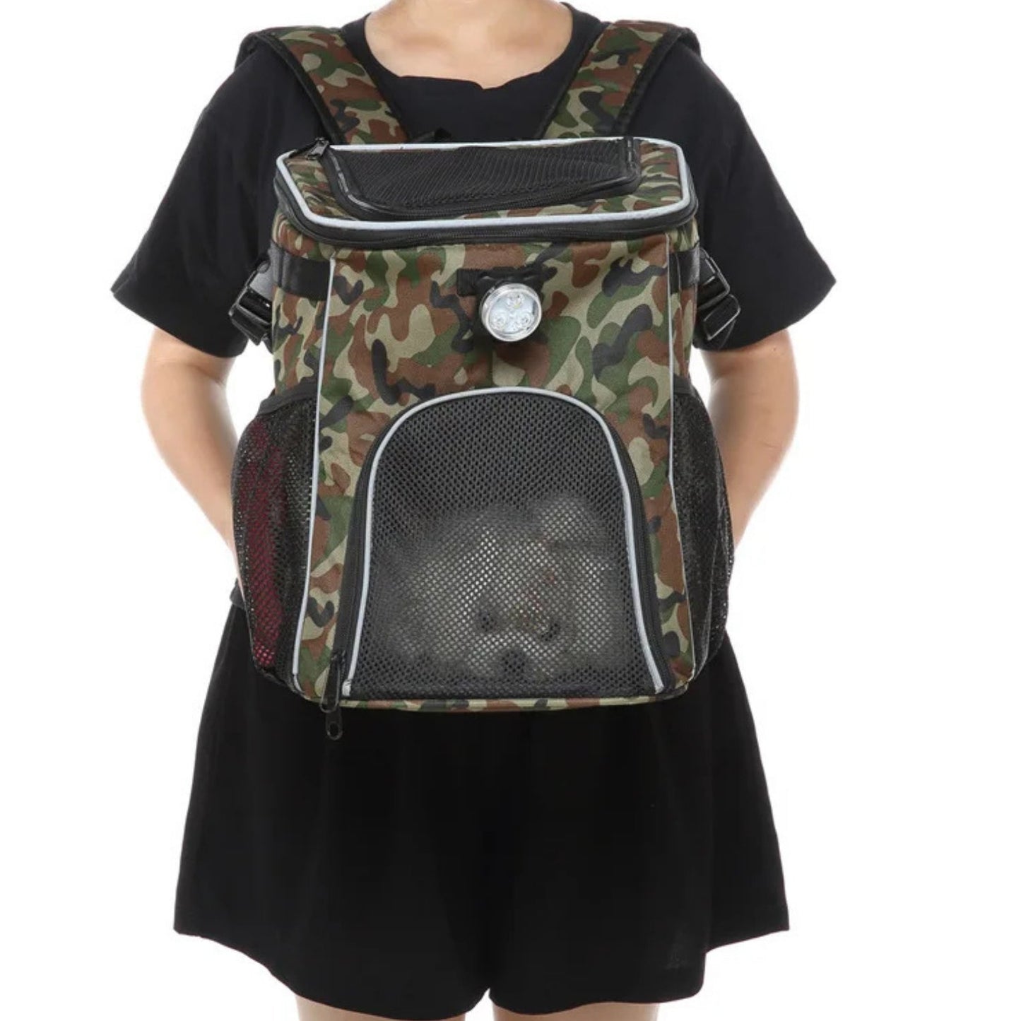 2-in-1 Faltbare Fahrradtasche/Rucksack für Haustiere - Zubehör - Wheelyshop