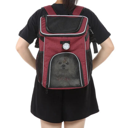 2-in-1 Faltbare Fahrradtasche/Rucksack für Haustiere - Zubehör - Wheelyshop