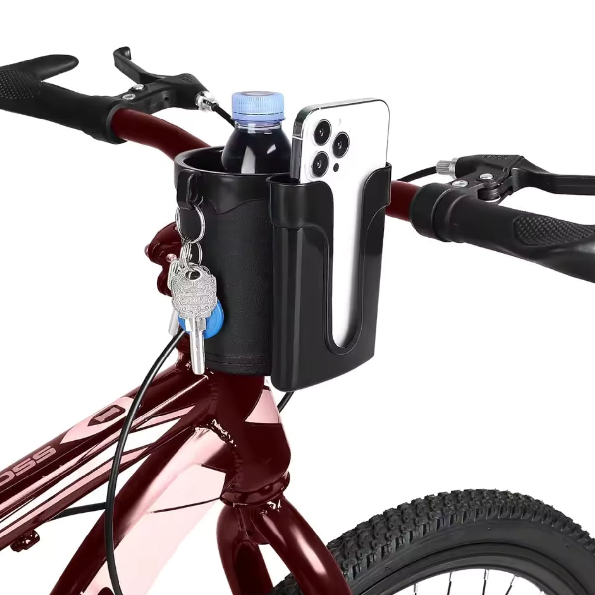 3-in-1 Handy- & Flaschenhalter - Zubehör - Wheelyshop