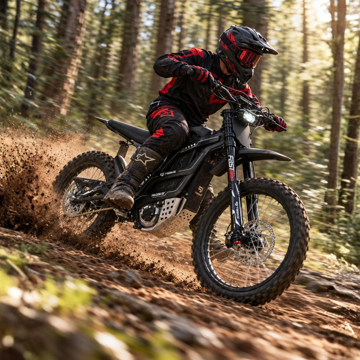 79BIKE Falcon GT - Elektro-Dirtbike - Wheelyshop