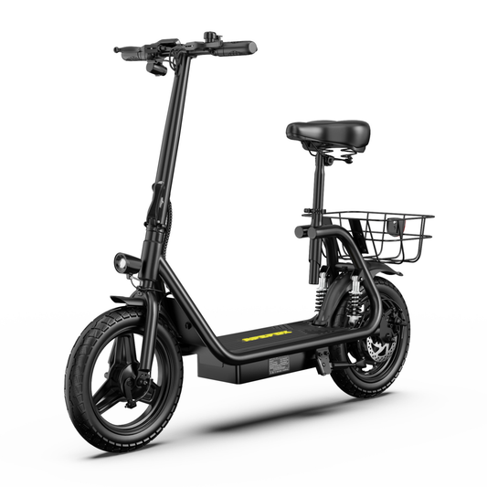APEFOX C14 E-Scooter mit Sattel und 500-W-Motor für bequeme Alltagsfahrten – Wheelyshop