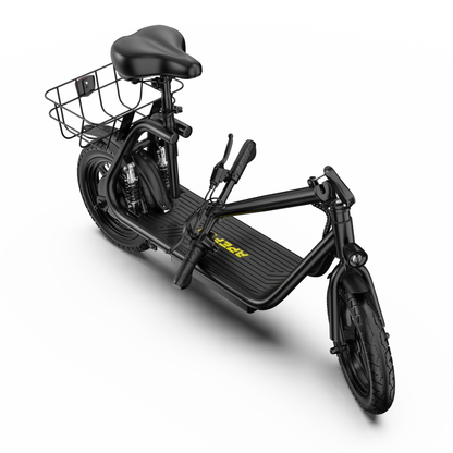 APEFOX C14 E-Scooter mit hinterer Federung für sanftere Fahrten auf Asphalt – Wheelyshop