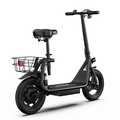 APEFOX C14 E-Scooter mit praktischem Korb hinten für Einkäufe und Erledigungen – Wheelyshop