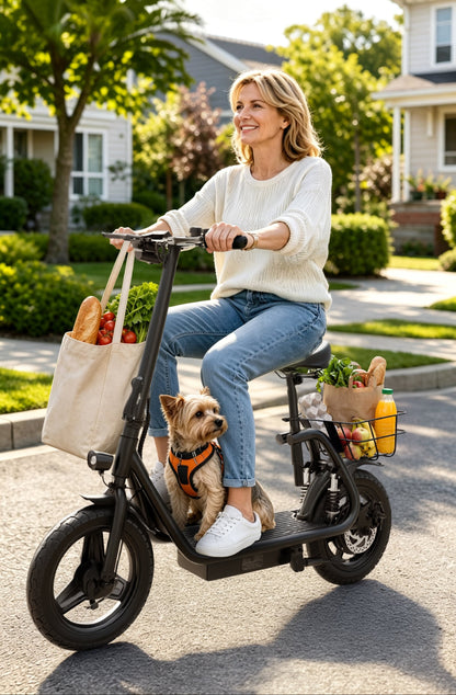 APEFOX C14 E-Scooter mit Sitzposition für erwachsene Fahrer – Wheelyshop