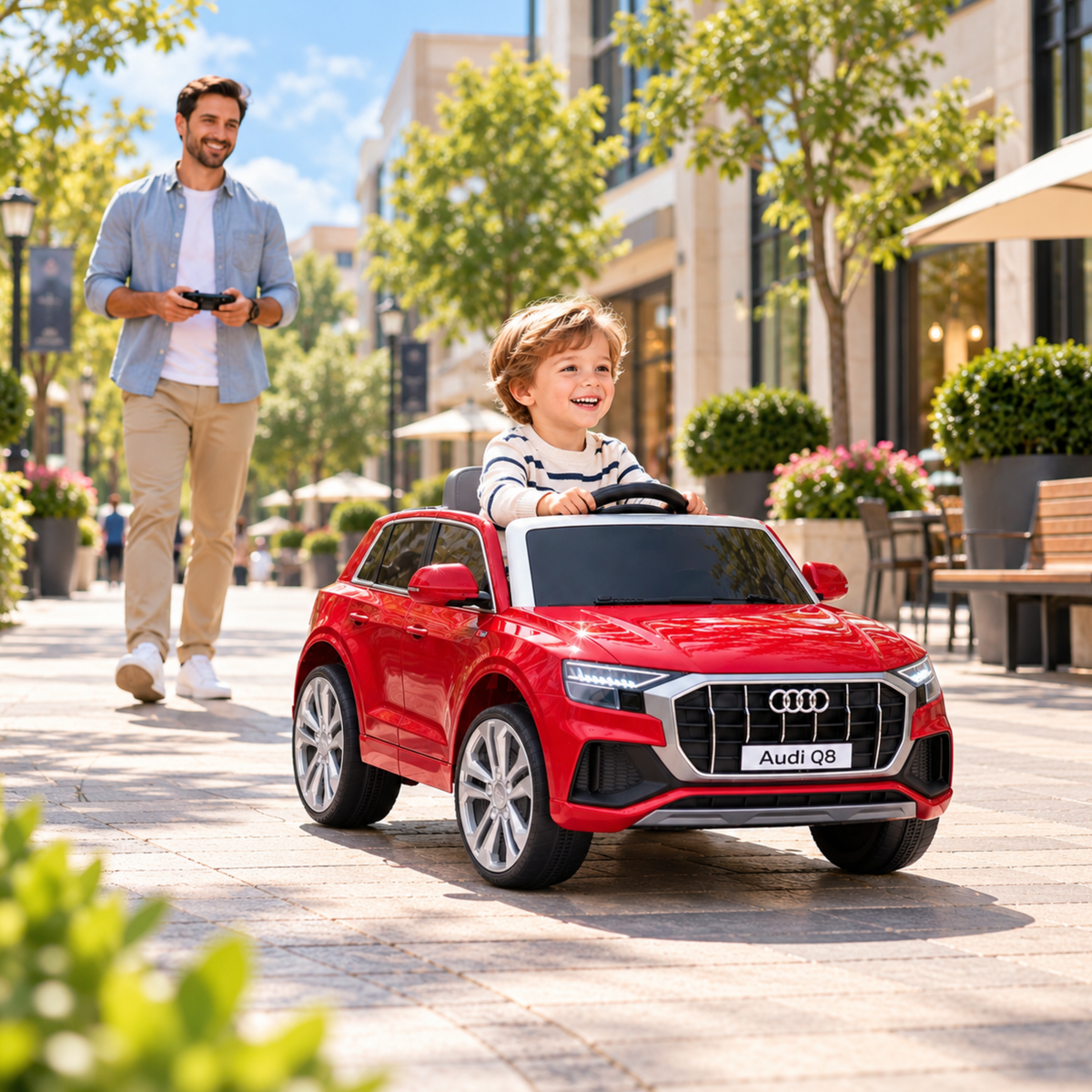 Kinder-Elektroauto Audi Q8 - Wheelyshop