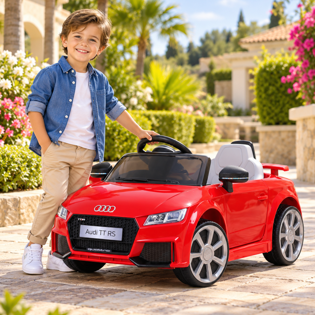 Kinder-Elektroauto Audi TT RS - Wheelyshop