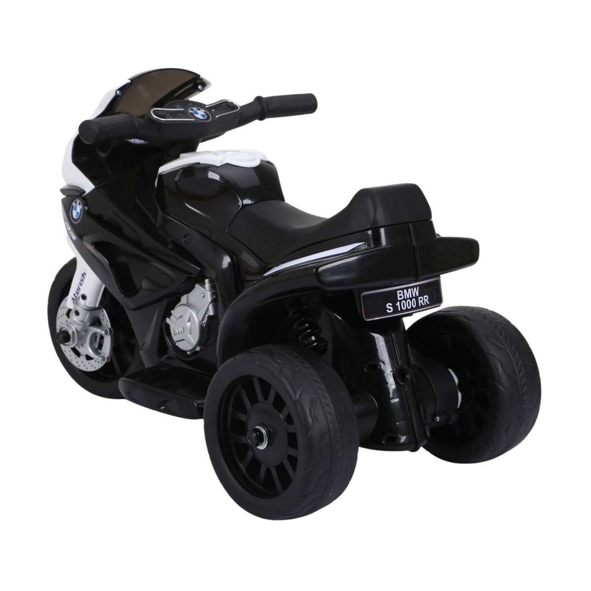 Kinder-Elektromotorrad BMW S1000 RR mit Vollgummireifen – Wheelyshop