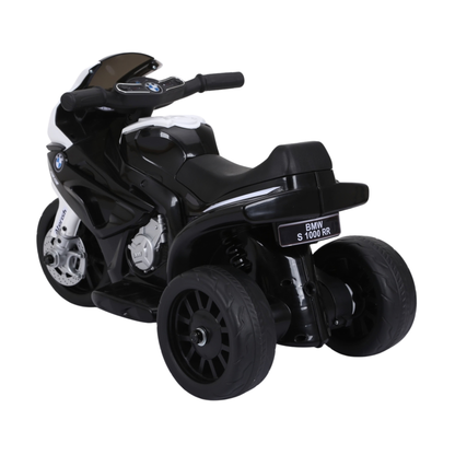 Kinder-Elektromotorrad BMW S1000 RR mit Vollgummireifen – Wheelyshop