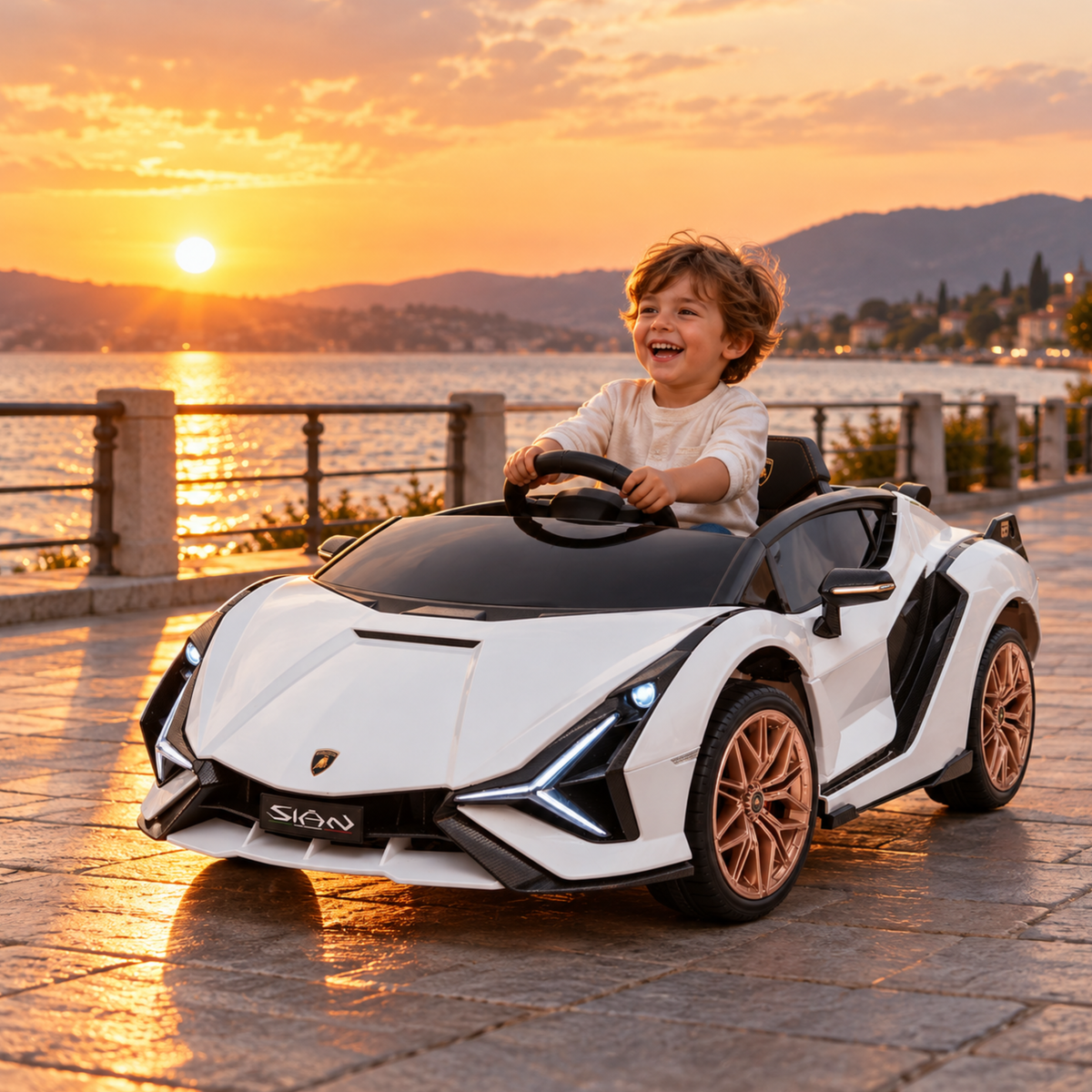 Kinder-Elektroauto Lamborghini Sian - Wheelyshop
