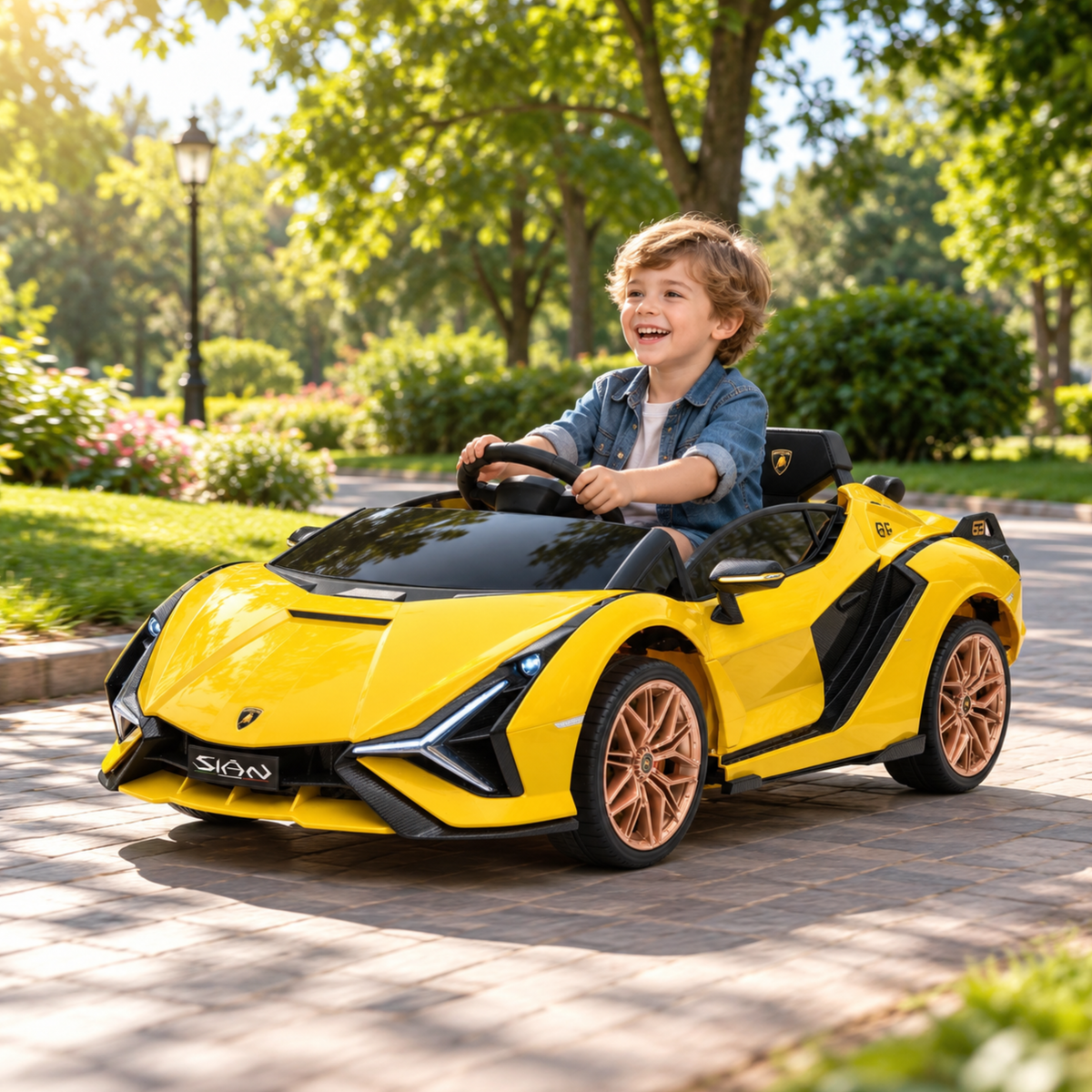 Kinder-Elektroauto Lamborghini Sian - Wheelyshop