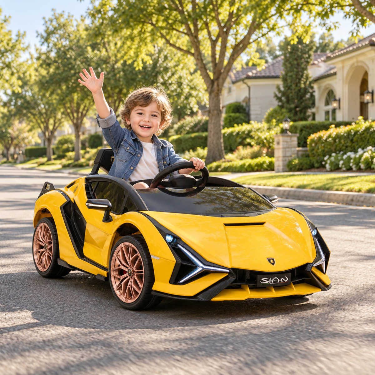 Kinder-Elektroauto Lamborghini Sian - Wheelyshop