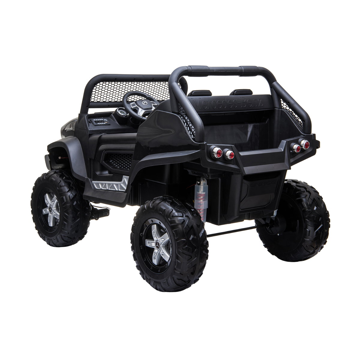 Kinder-Elektroauto Mercedes Benz Unimog Truck - Wheelyshop