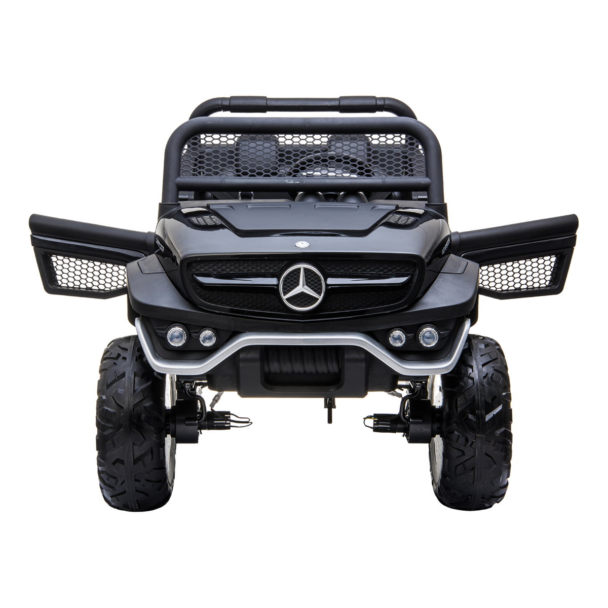 Kinder-Elektroauto Mercedes Benz Unimog Truck - Wheelyshop