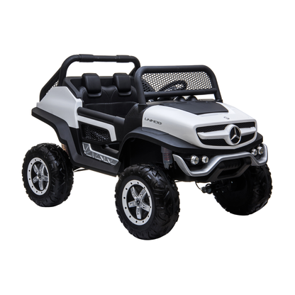 Kinder-Elektroauto Mercedes Benz Unimog Truck mit einem Gewicht von 23,3 kg – Wheelyshop