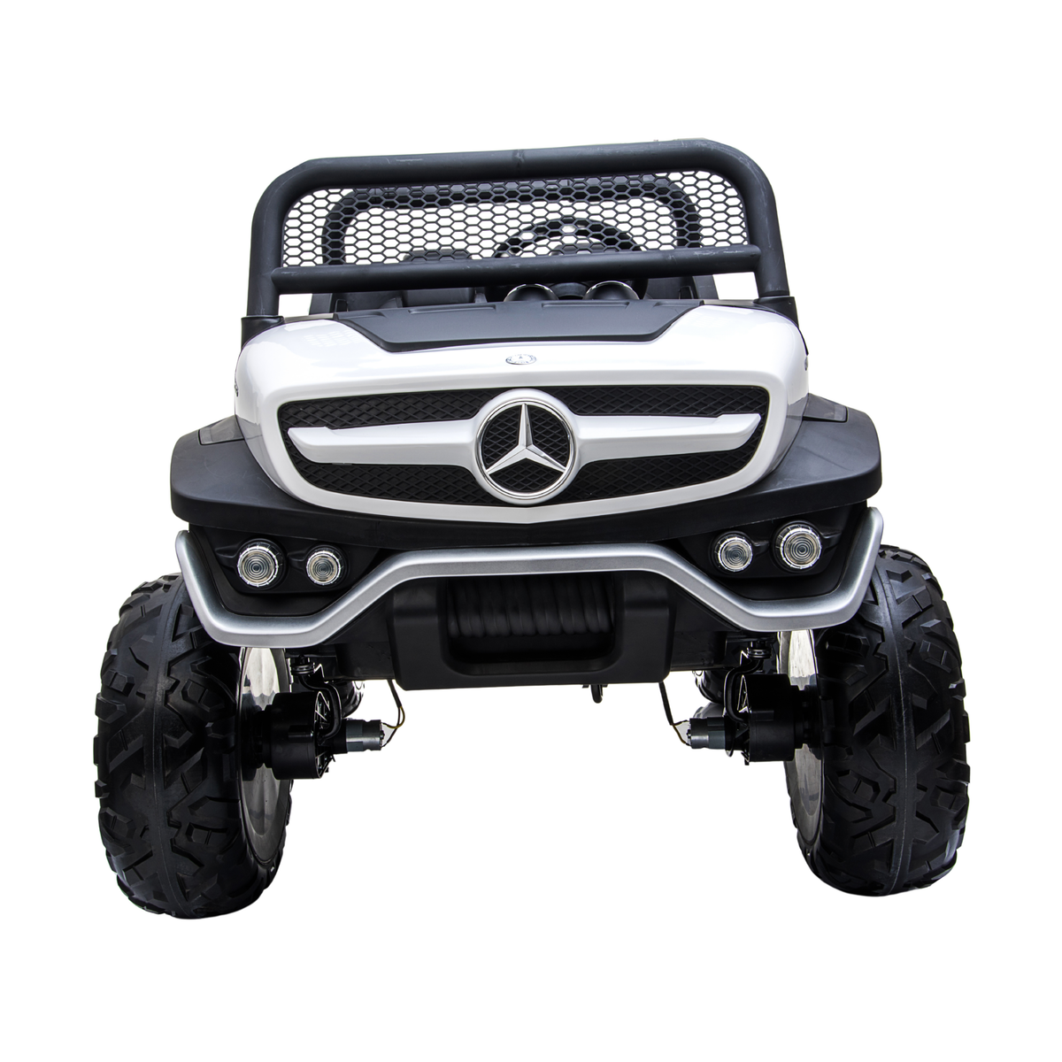 Kinder-Elektroauto Mercedes Benz Unimog Truck mit einer maximalen Belastung von 30 kg – Wheelyshop