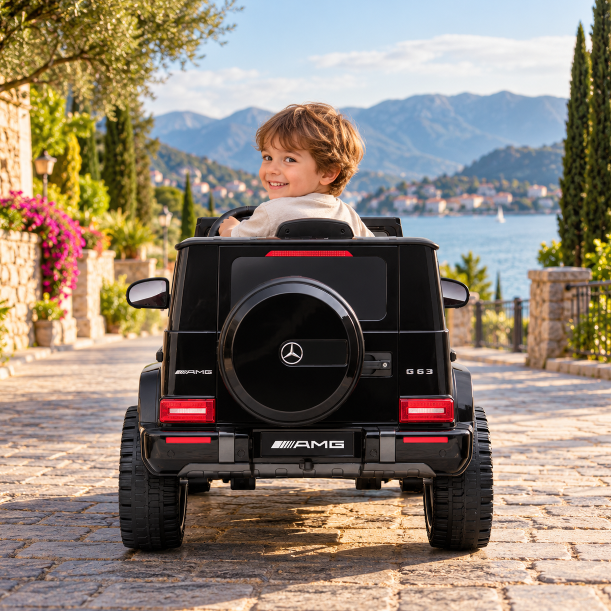 Kinder-Elektroauto Mercedes G63 AMG - Wheelyshop