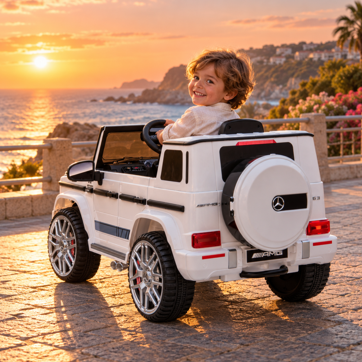 Kinder-Elektroauto Mercedes G63 AMG - Wheelyshop