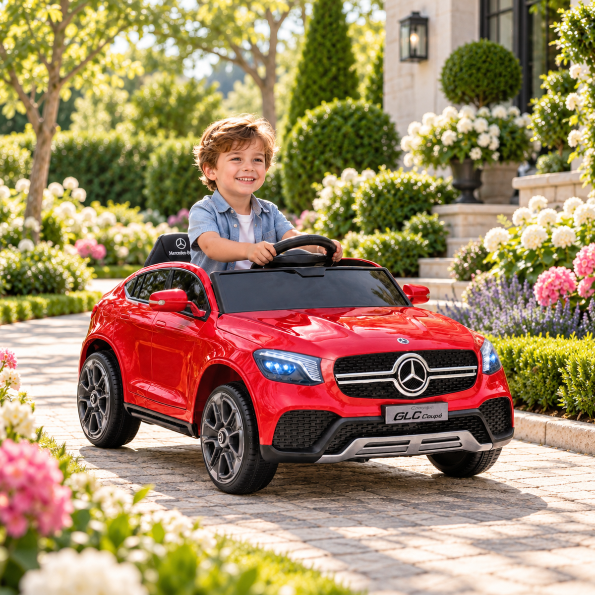 Kinder-Elektroauto Mercedes GLC Coupé - Wheelyshop