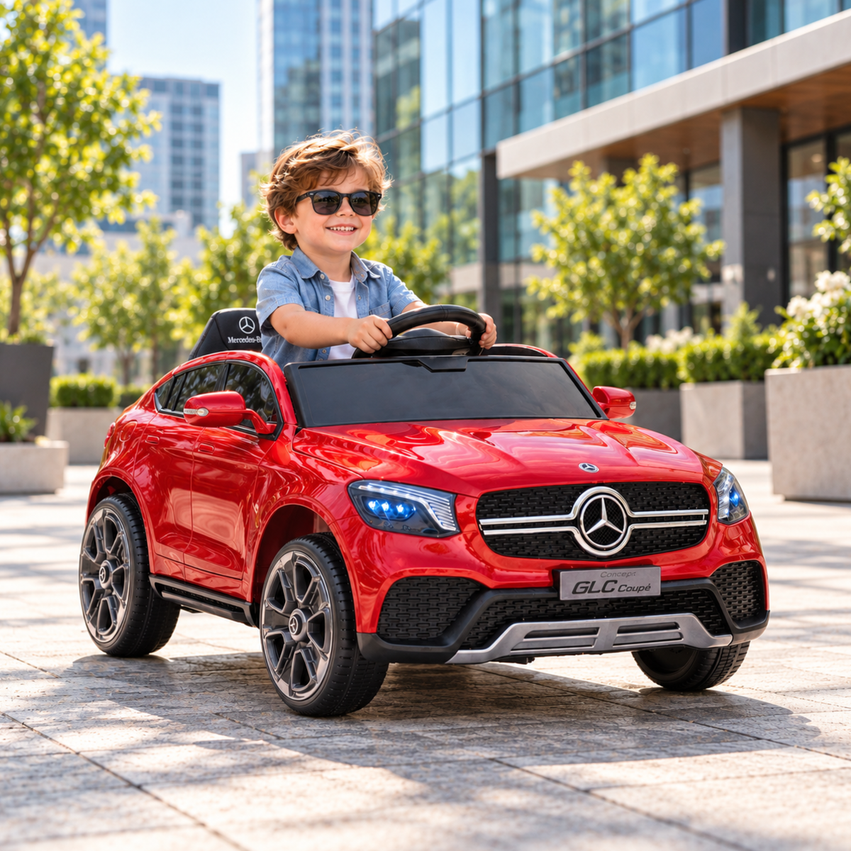 Kinder-Elektroauto Mercedes GLC Coupé - Wheelyshop