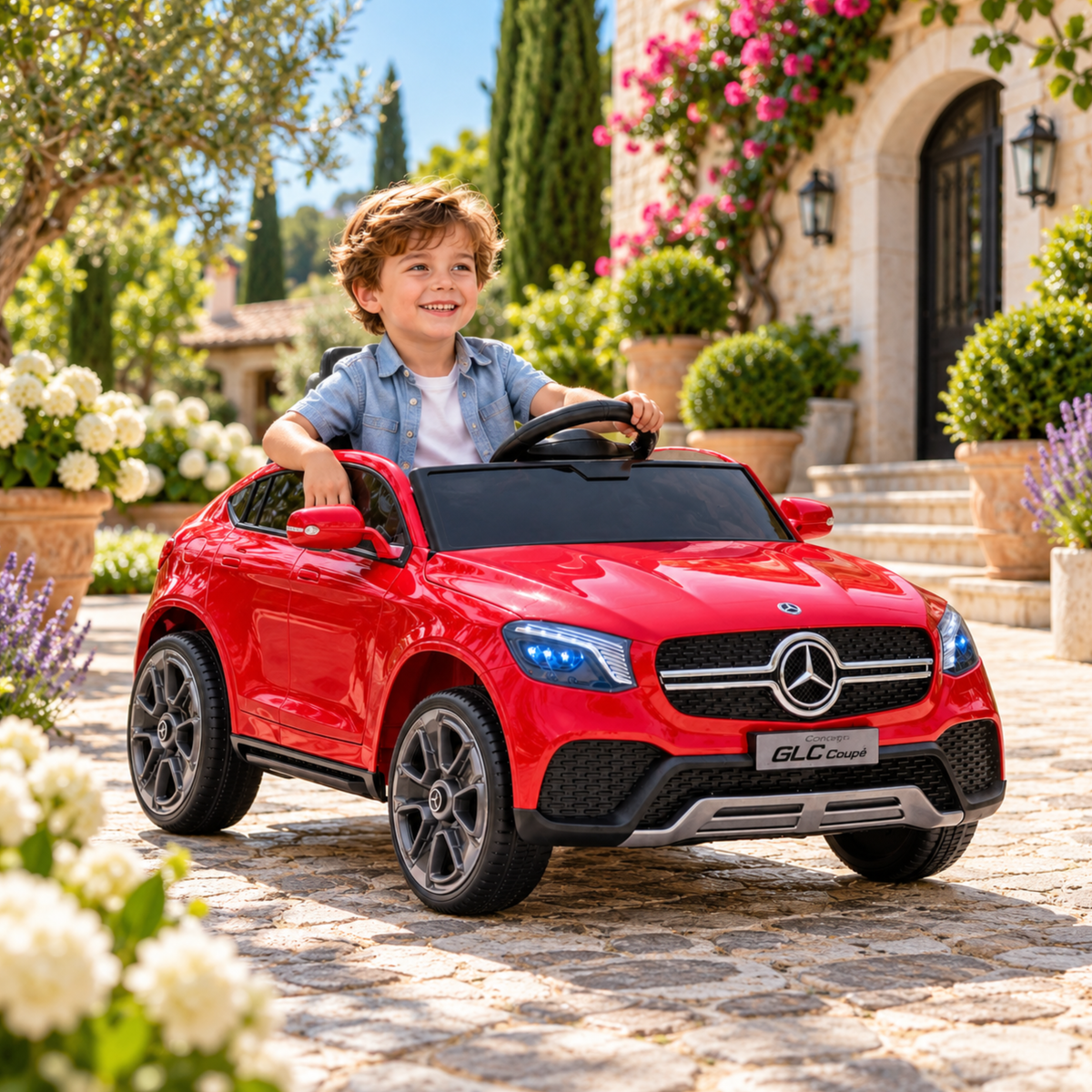 Kinder-Elektroauto Mercedes GLC Coupé - Wheelyshop