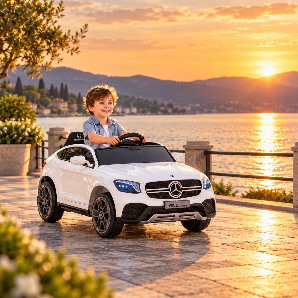Kinder-Elektroauto Mercedes GLC Coupé - Wheelyshop