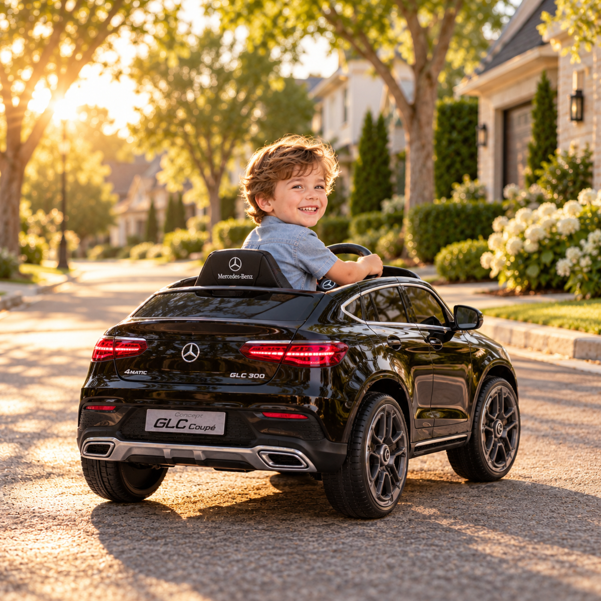 Kinder-Elektroauto Mercedes GLC Coupé - Wheelyshop