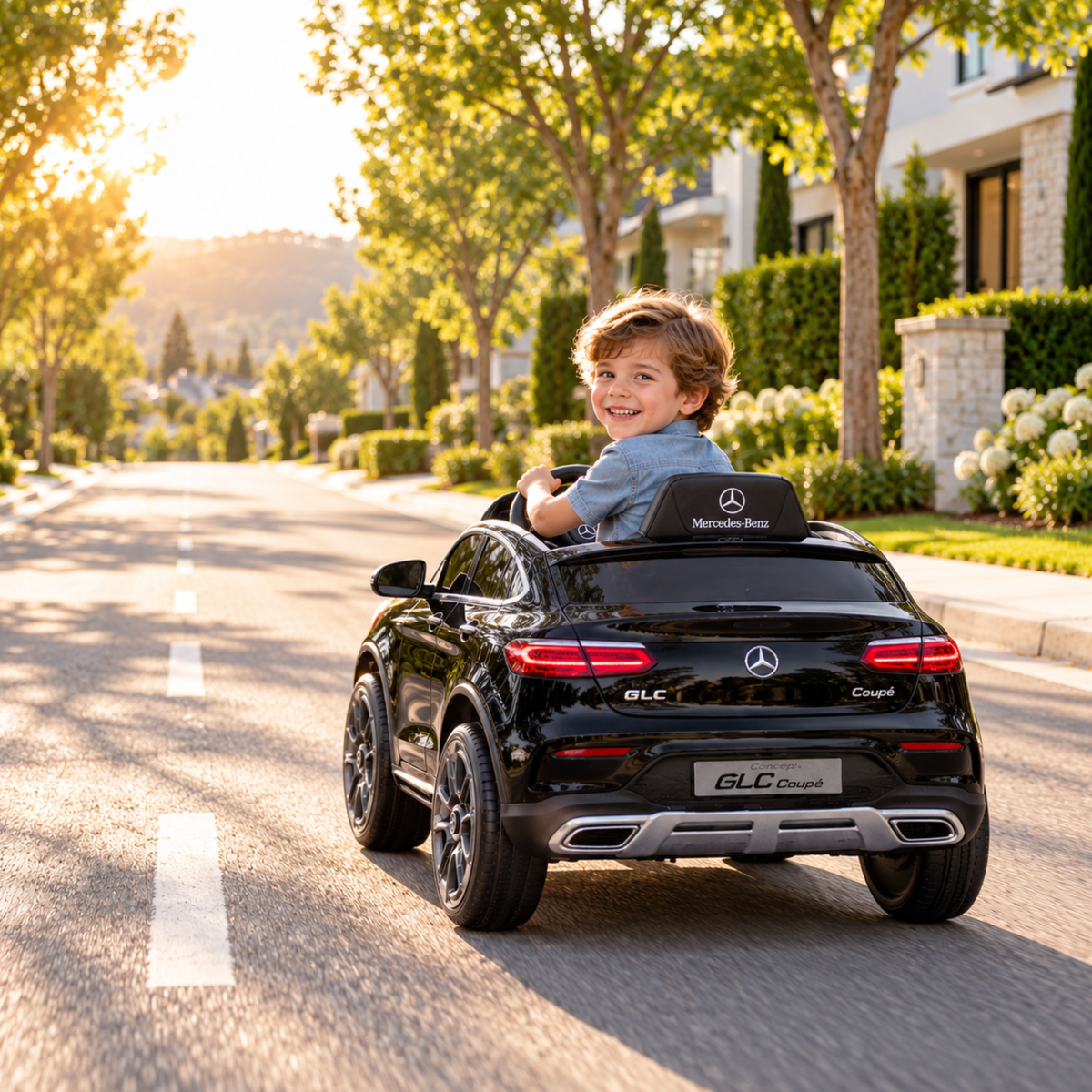 Kinder-Elektroauto Mercedes GLC Coupé - Wheelyshop