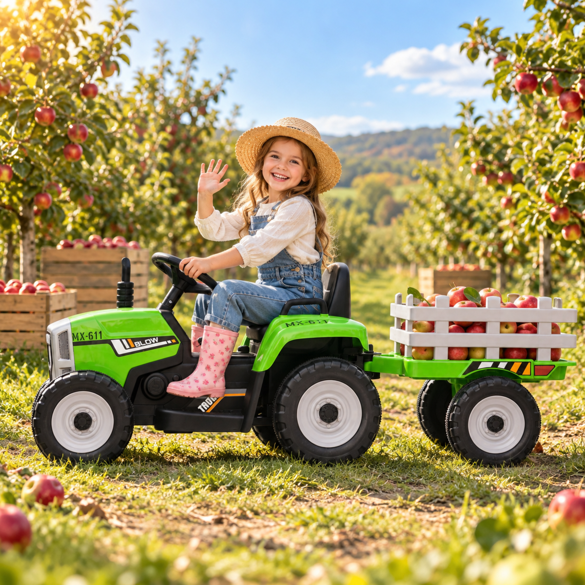 Kinder-Elektrotraktor ELJET Tractor Lite - Wheelyshop