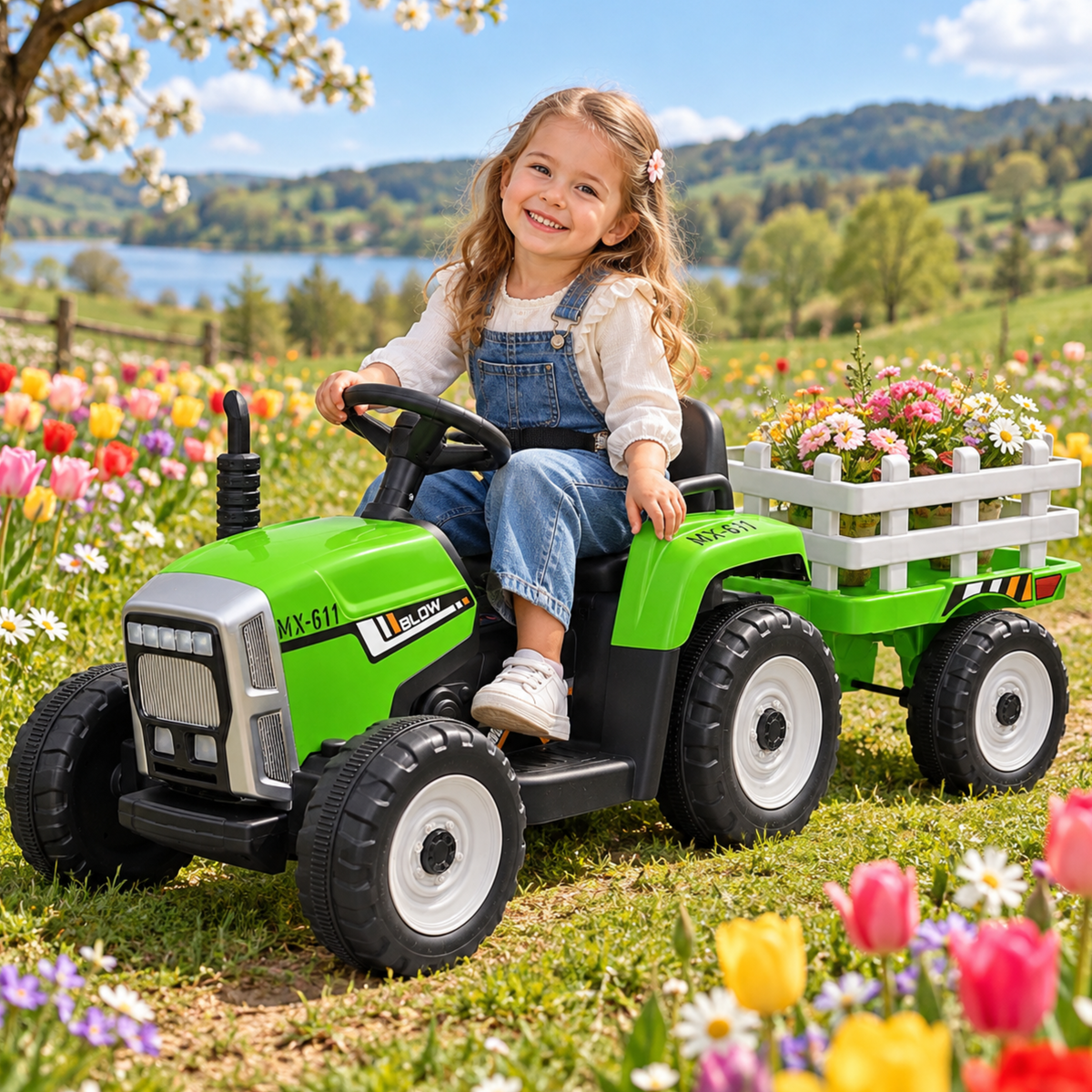 Kinder-Elektrotraktor ELJET Tractor Lite - Wheelyshop