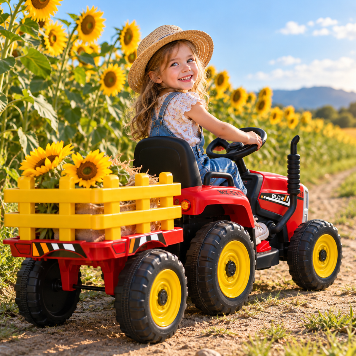 Kinder-Elektrotraktor ELJET Tractor Lite - Wheelyshop