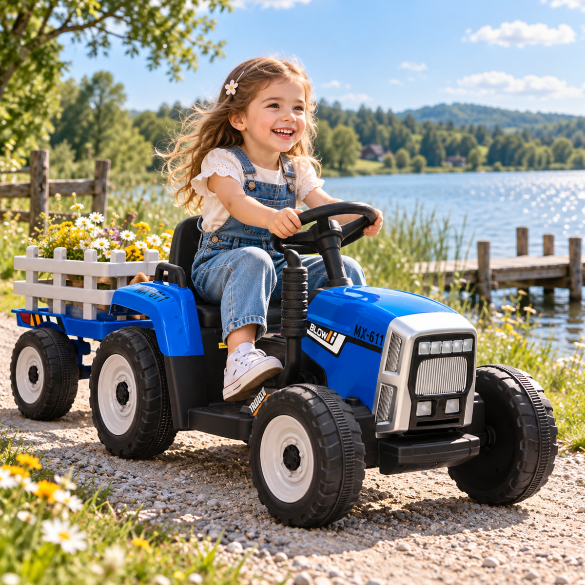 Kinder-Elektrotraktor ELJET Tractor Lite - Wheelyshop