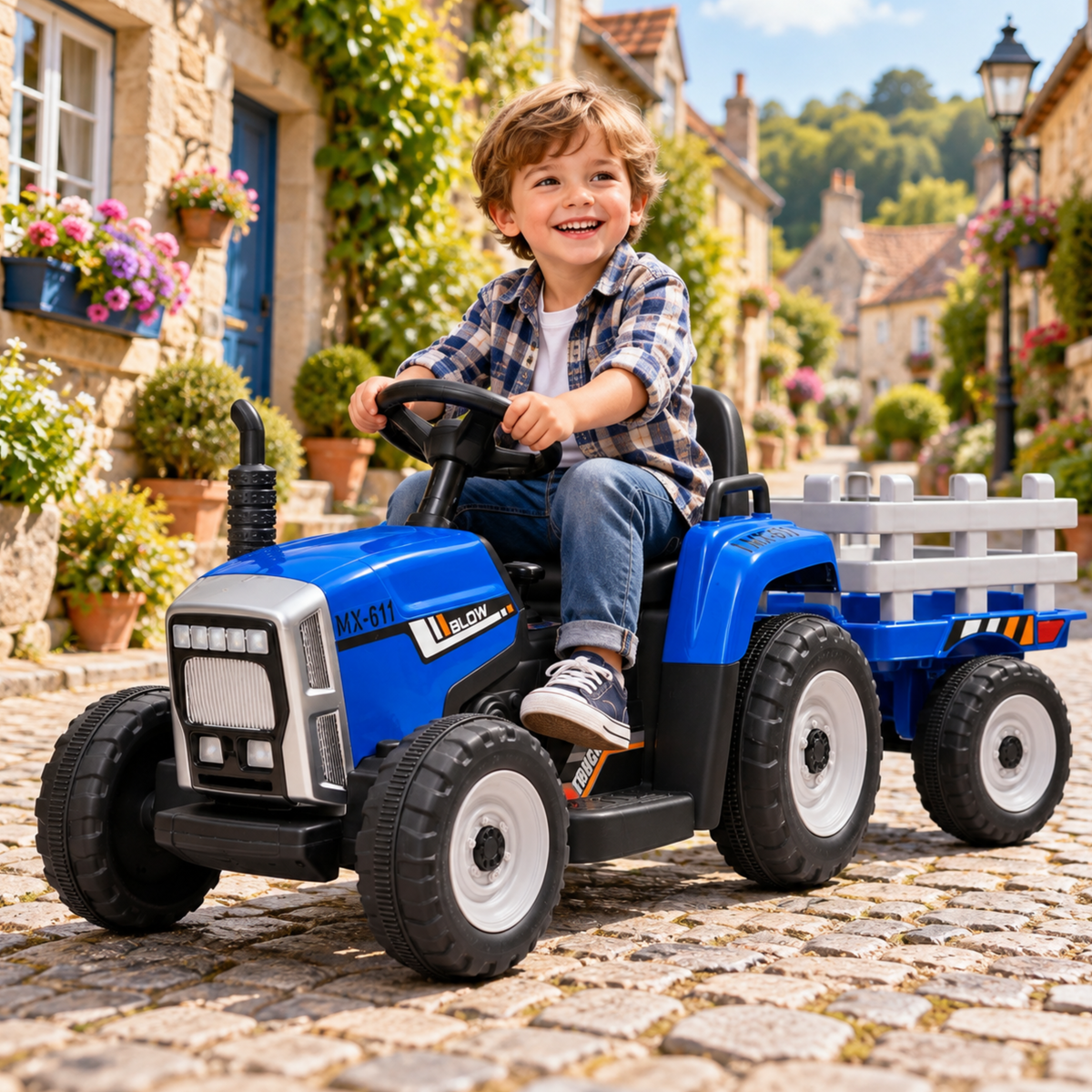 Kinder-Elektrotraktor ELJET Tractor Lite - Wheelyshop