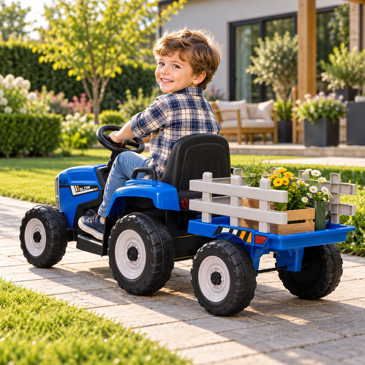 Kinder-Elektrotraktor ELJET Tractor Lite - Wheelyshop