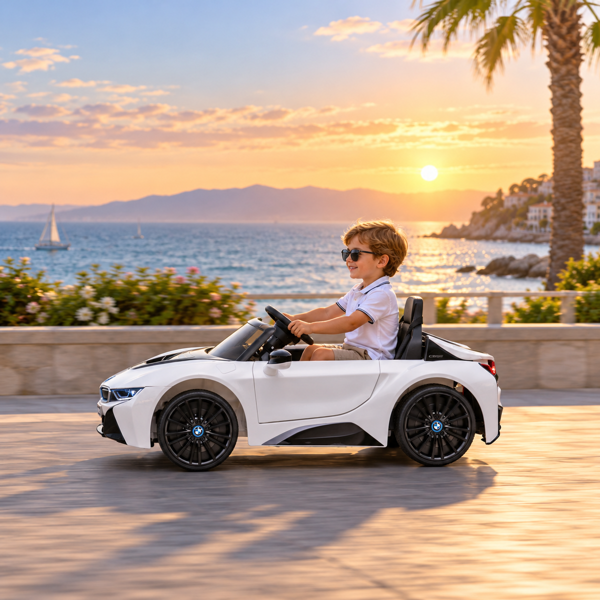 Kinder-Elektroauto BMW i8 Coupe - Wheelyshop