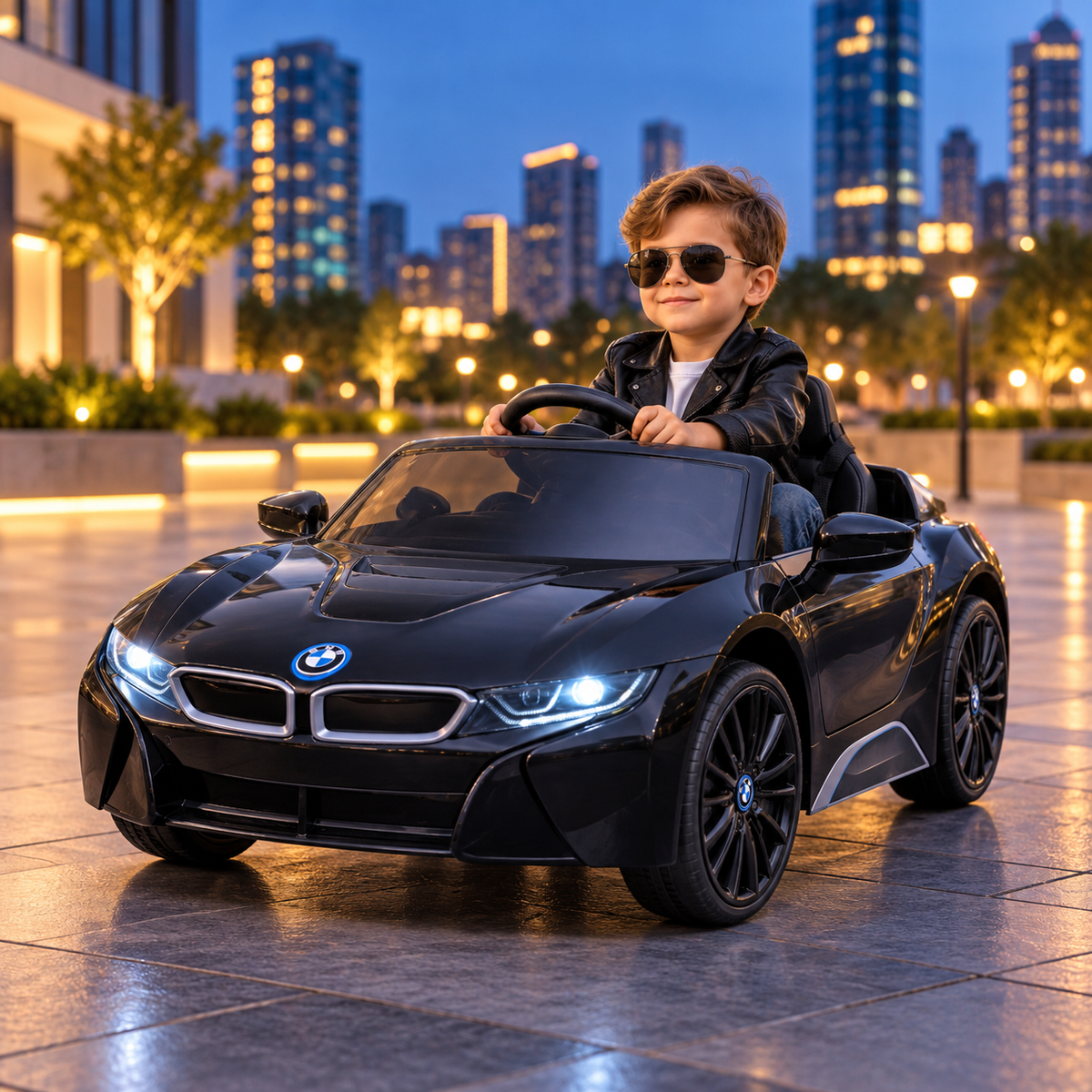 Kinder-Elektroauto BMW i8 Coupe - Wheelyshop